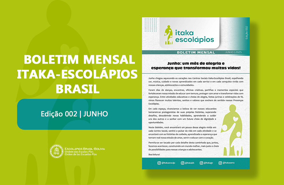 Boletim Itaka-Escolápios | Junho 2025