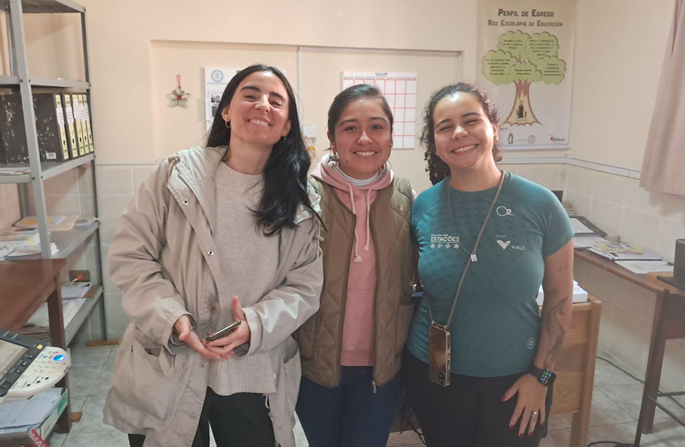 Itziar, Maria Sol e Emily: rostos da missão que une fronteiras em Cochabamba